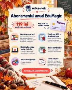 Abonamentul anual al profesorilor EduMagic