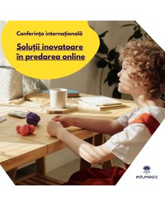 Conferinta internationala eLearning Solutii inovatoare in predarea online si la clasa folosind mozaWeb si mozaBook