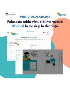 Curs gratuit: Folosește tabla interactivă virtuală VBoard