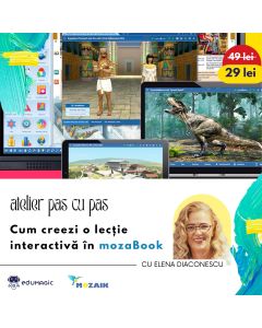 Cursul în format eLearning: Cum creezi o lecţie interactivă cu MozaBook