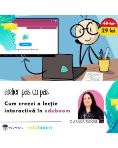 Cursul în format eLearning: Cum creezi o lecţie interactivă cu Eduboom