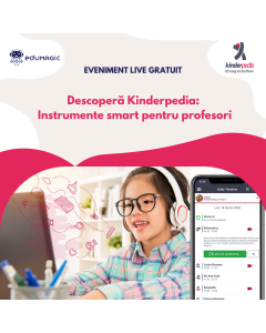 Curs gratuit: Folosește Kinderpedia: Instrumente smart pentru școala digitală, online sau la clasă