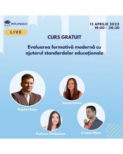 Curs gratuit: Evaluarea formativă modernă cu ajutorul standardelor educaționale
