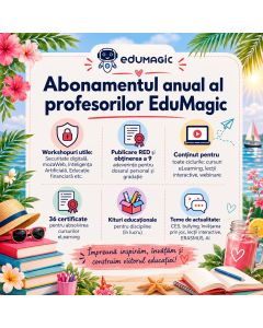 Abonamentul anual al profesorilor EduMagic