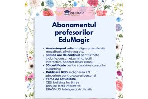 Abonamentul anual al profesorilor EduMagic