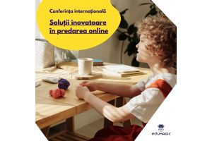 Conferinta internationala eLearning Solutii inovatoare in predarea online si la clasa folosind mozaWeb si mozaBook