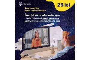 Curs eLearning pentru cadre didactice Invata sa predai asincron