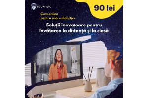 Curs online pentru cadre didactice Solutii inovatoare pentru invatarea hibrid si la distanta