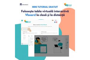Curs gratuit: Folosește tabla interactivă virtuală VBoard