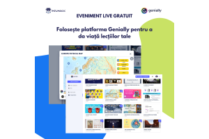 Curs gratuit: Foloseşte platforma Genially pentru a da viaţă lecţiilor tale