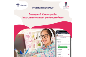 Curs gratuit: Folosește Kinderpedia: Instrumente smart pentru școala digitală, online sau la clasă