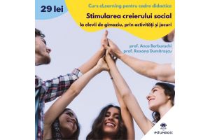 Cursul în format eLearning: Stimularea creierului social la elevii de gimnaziu prin activități dinamice și jocuri