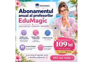 Abonamentul anual al profesorilor EduMagic