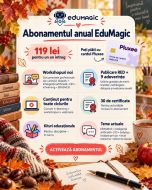 Abonamentul anual al profesorilor EduMagic